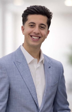 Portrait of a man looking to the side